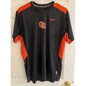 Nike Oregon State OSU Beavers Jersey Dri-Fit Black and Orange Mens Medium